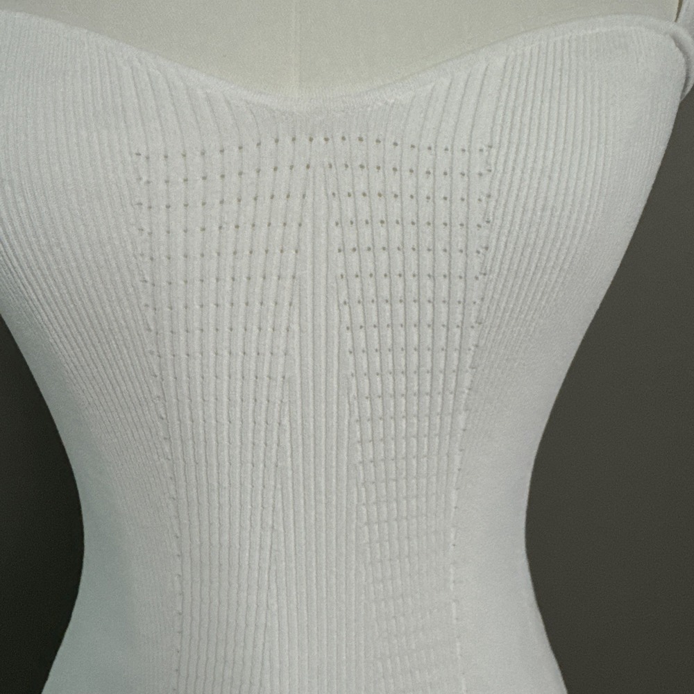 GREY/VEN Glady's Sleeveless Top Pure White Size XS NWT $225 - Picture 2 of 11
